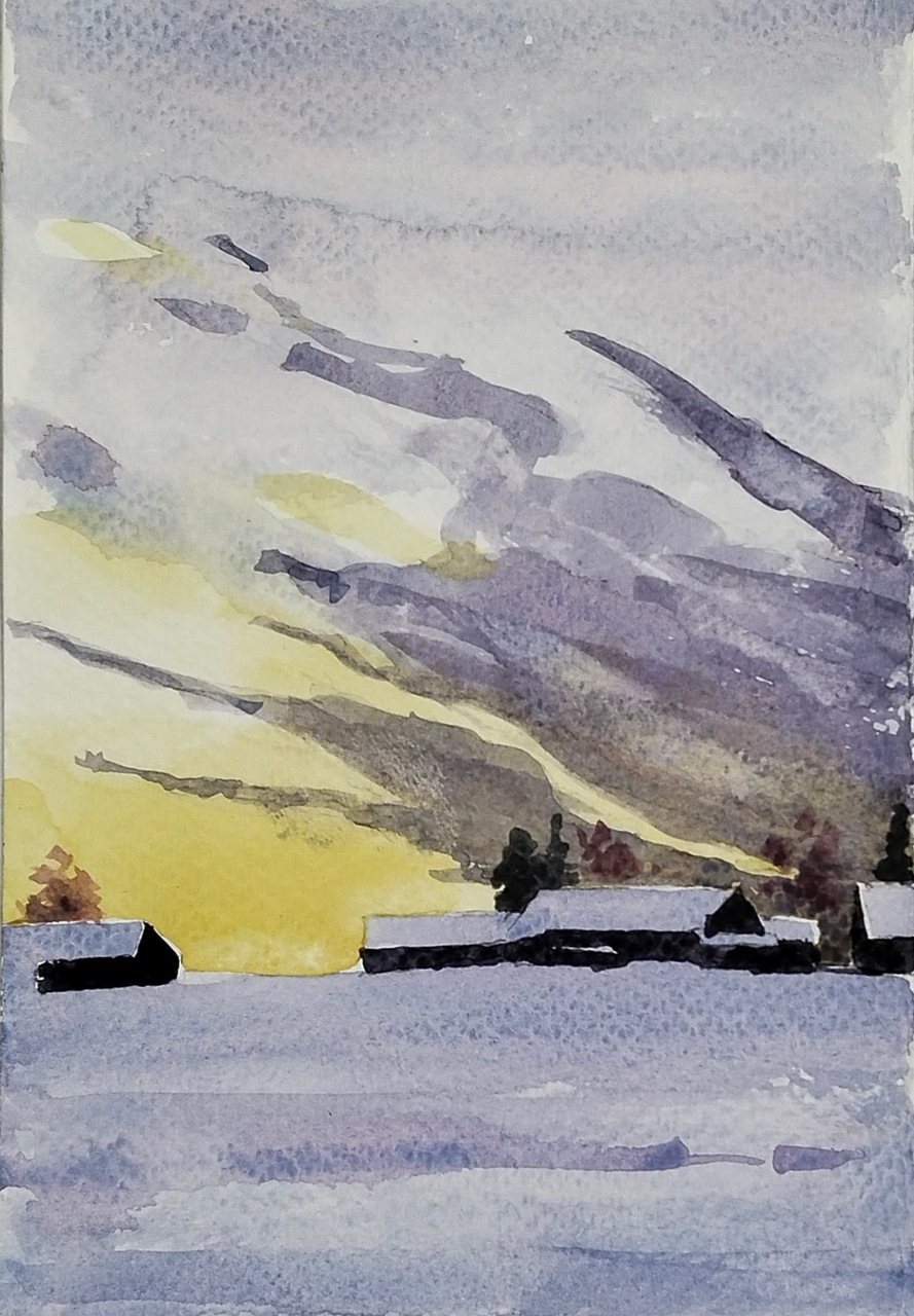 Watercolor painting by Luk Berezowski - IMG_20251231_215336