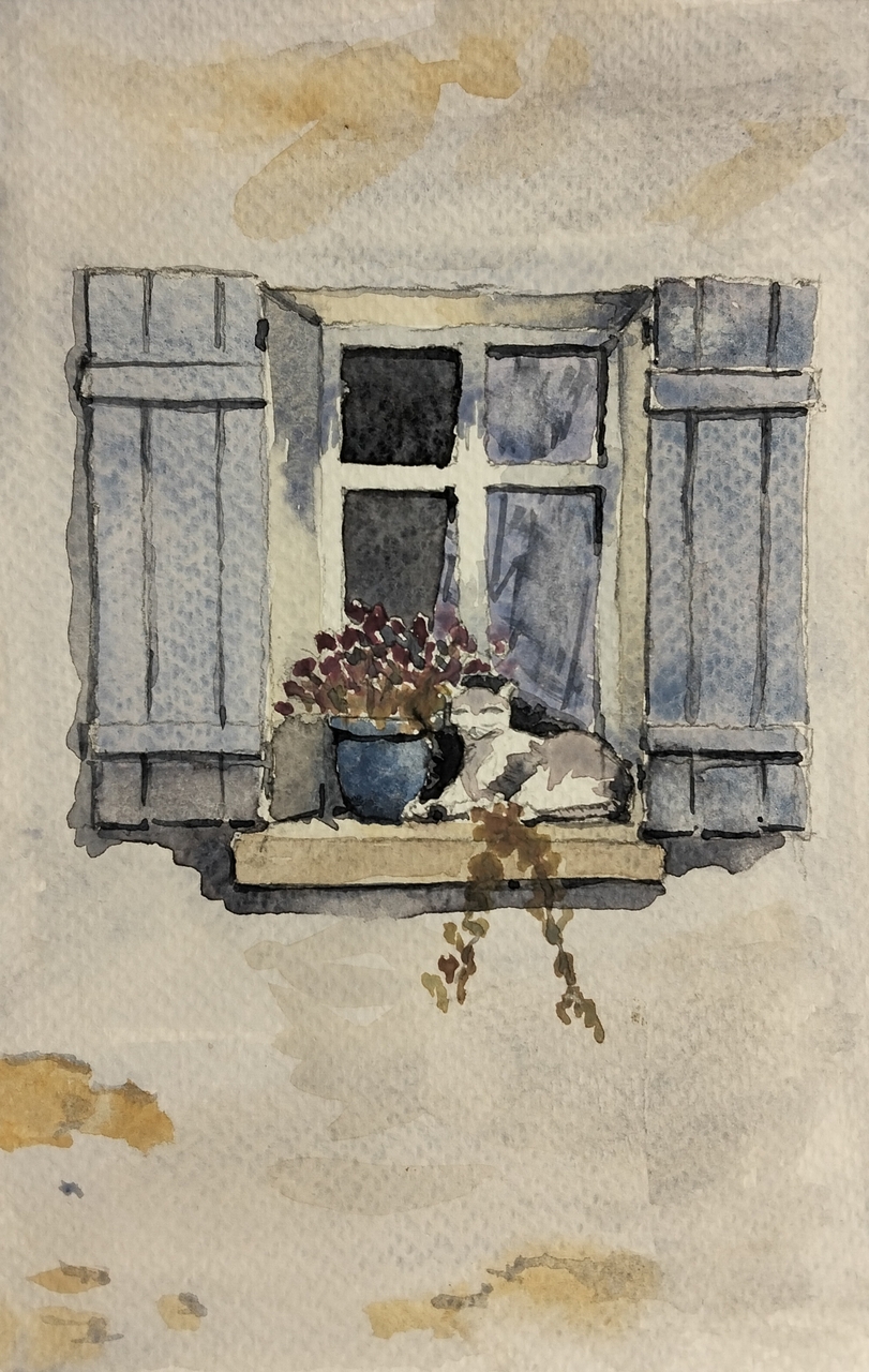 Watercolor painting by Luk Berezowski - IMG_20260101_200807