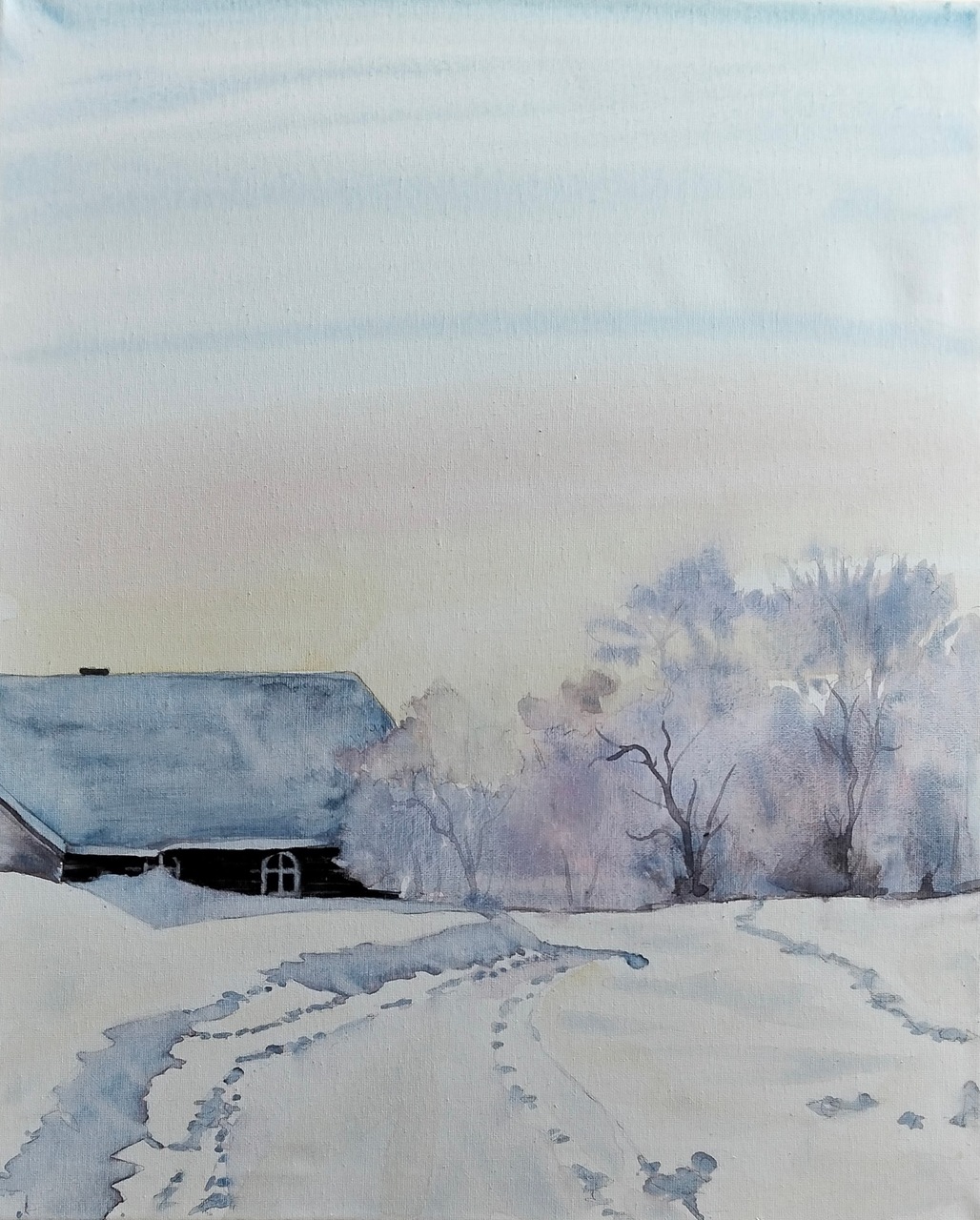 Watercolor painting by Luk Berezowski - IMG_20260104_114747