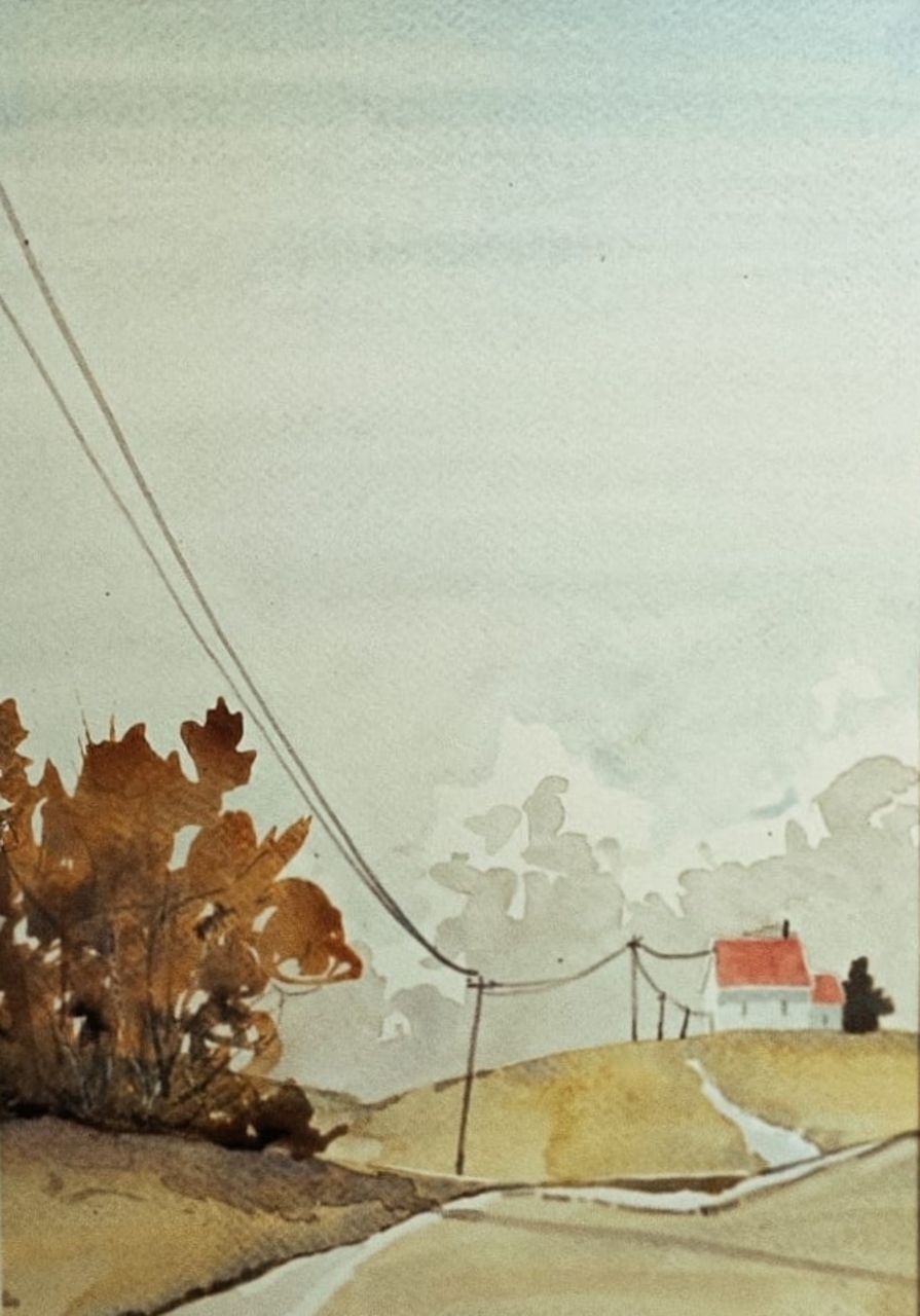 Watercolor painting by Luk Berezowski - IMG_20260107_120929