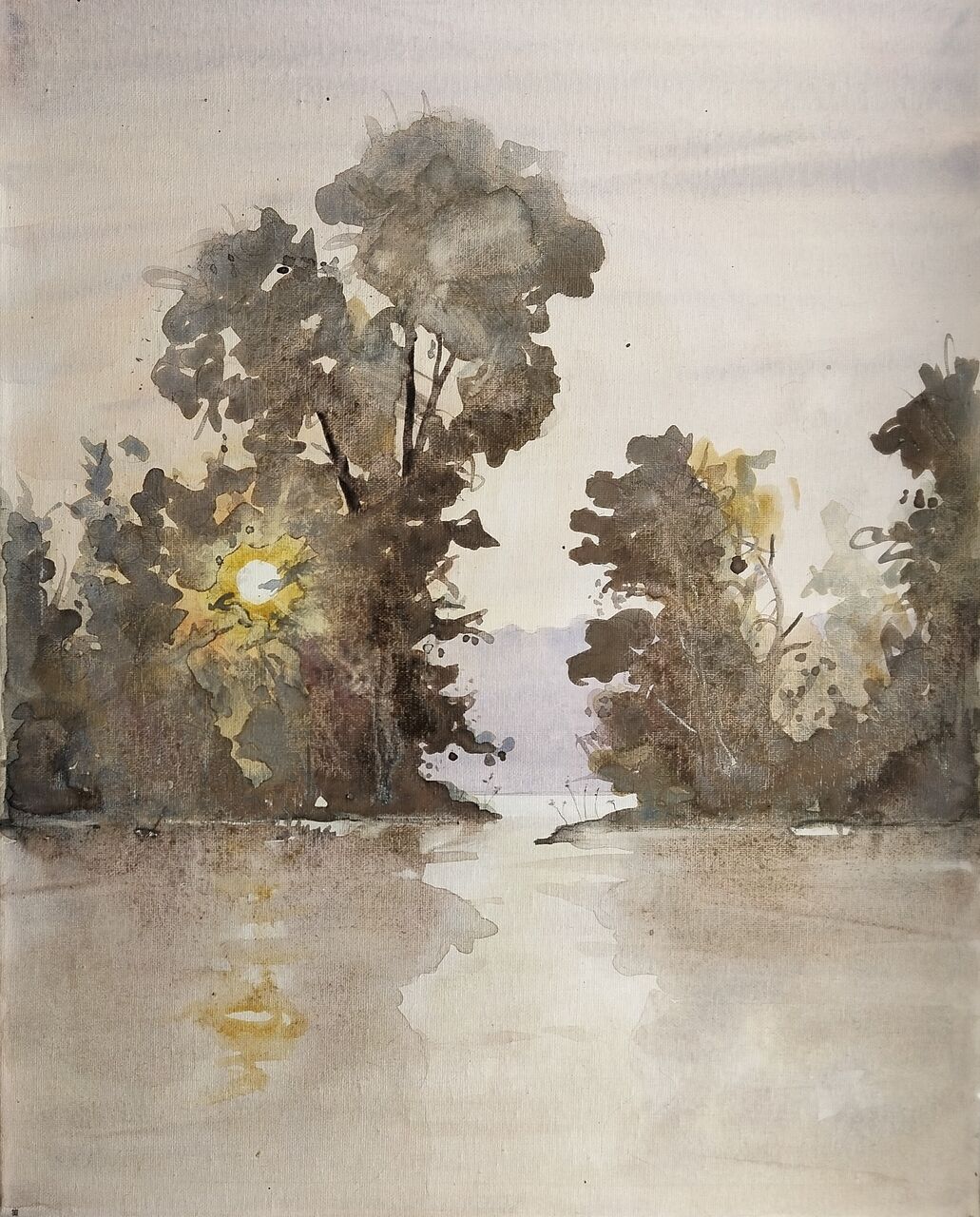 Watercolor painting by Luk Berezowski - IMG_20260107_210721