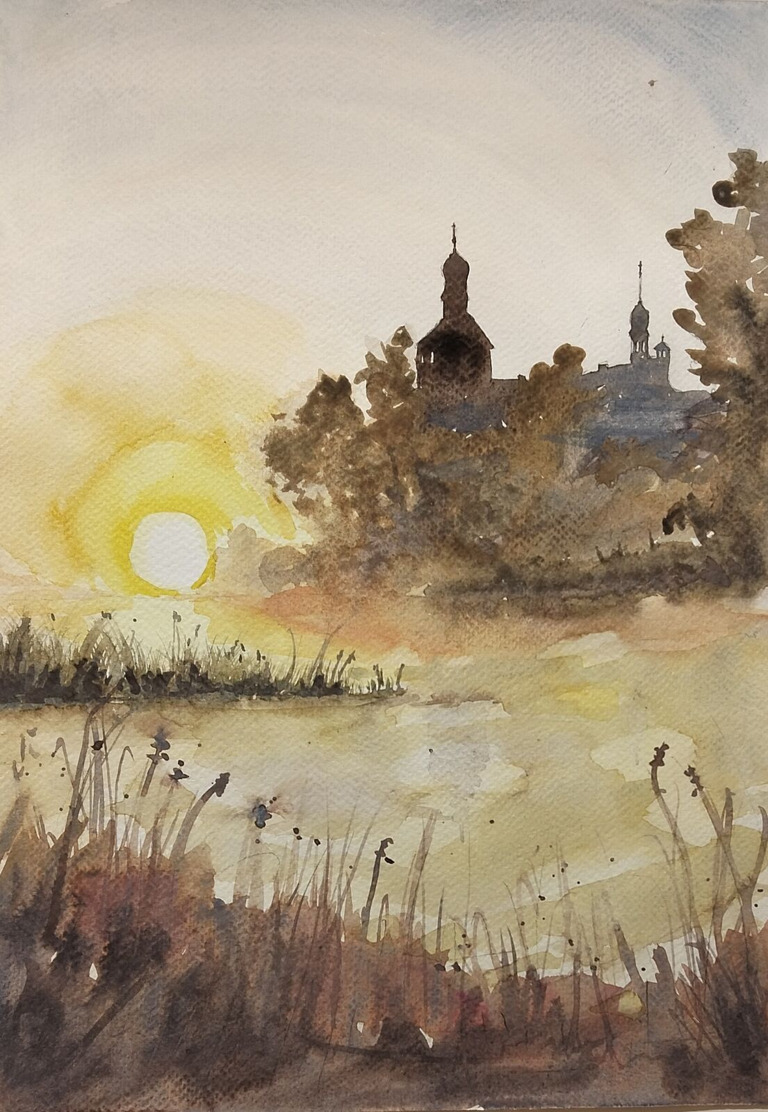 Watercolor painting by Luk Berezowski - IMG_20260117_212112