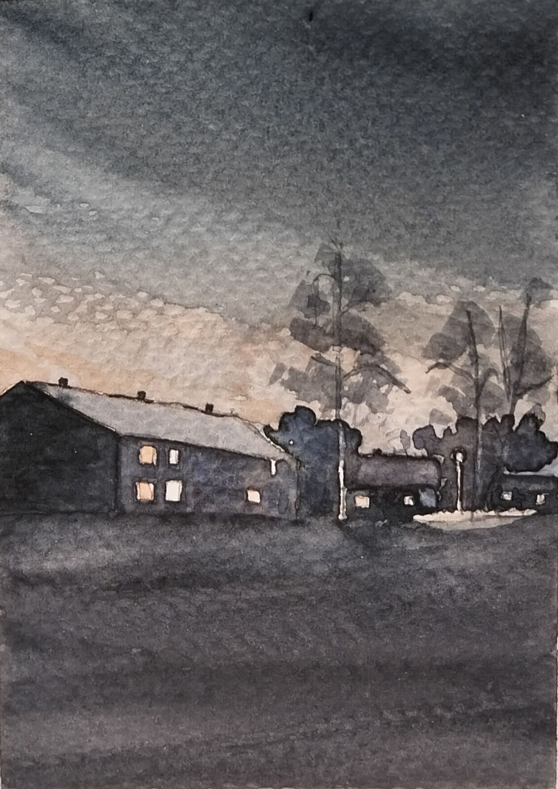 Watercolor painting by Luk Berezowski - IMG_20260128_214218