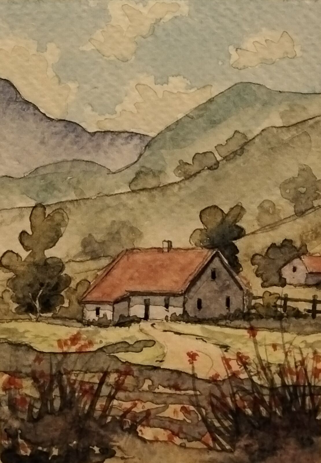 Watercolor painting by Luk Berezowski - IMG_20260130_213109